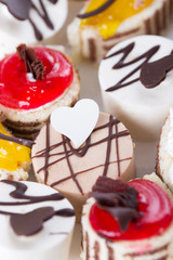 sweet cake on a plate