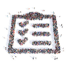 people questionnaire shape 3d