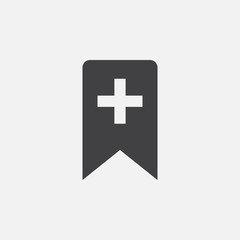Obraz premium add bookmark icon