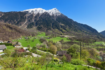 Mountain landscape, Val di Blenio, Switzerland, Ticino , Tessin