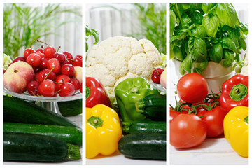 Assortment of fresh vegetables