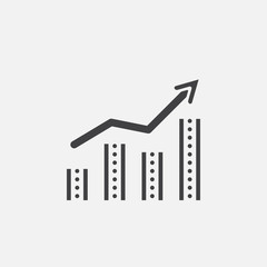 growing chart icon