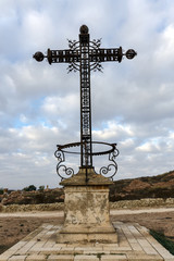 Belchite village destroyed in a bombing during the Spanish Civil