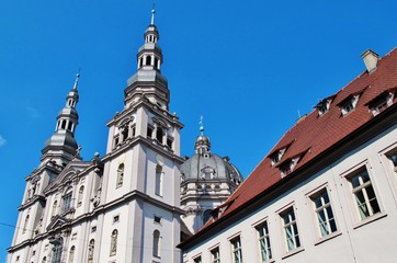 Obraz premium Würzburg, Stift Haug, Pfarrkirche