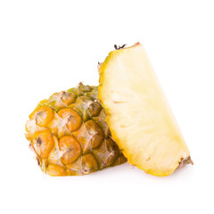 Pineapple isolated on white background