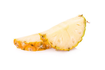 Pineapple isolated on white background