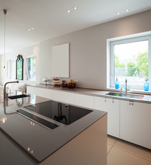 Modern house, modern kitchen