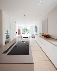 Modern house, modern kitchen