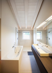 Modern house,modern toilet