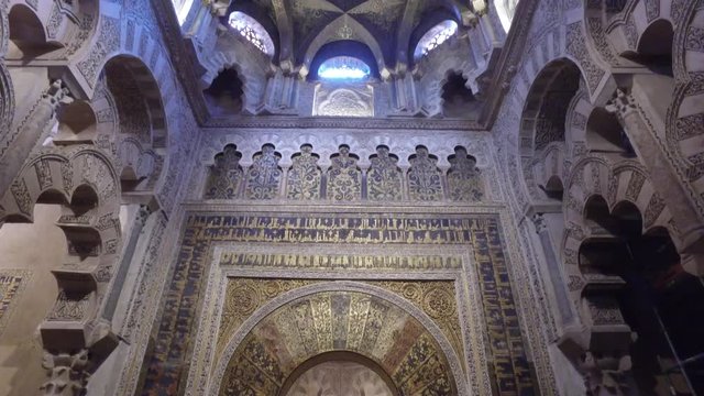 Cordoba, Andalusia, Spagna, Aprile 20, 2016: Cattedrale dell'Immacolata Concezione di Maria Santissima (Ultra High Definition, UltraHD, Ultra HD, UHD, 4K, 2160P, 3840x2160)
