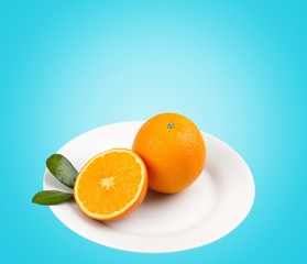 Orange.