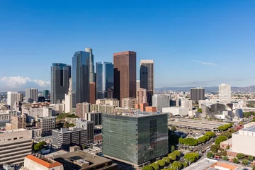  Wolkenkrabbers in het centrum van Los Angeles © Robert Kneschke