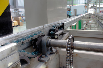 the chain drive shaft Line Conveyor Industrial