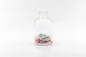 Tablets pills In bottle