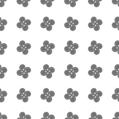 Flower geometric seamless pattern 5.06