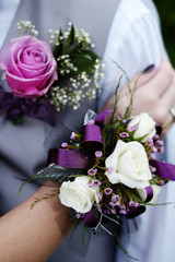 Formal Prom Wedding Corsage Flowers Boy and Girl