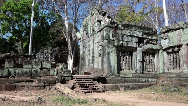 Koh Ker temple complex, death pyramid Prasat Prang, Cambodia