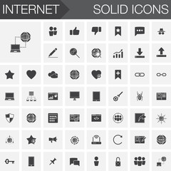 52 SEO and Internet Icons