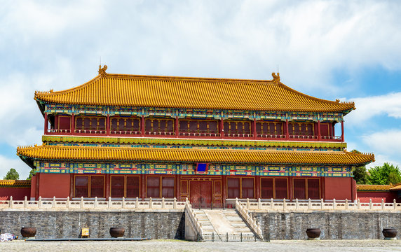 Hall at the Forbidden City or Palace Museum - Beijing