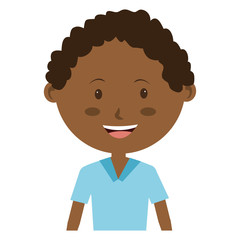 smiling avatar boy,vector graphic