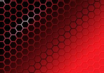 Abstract red polygon background