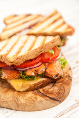 Grilled chicken sandwich