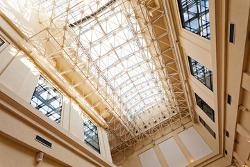 Obraz premium bright interior ceilings