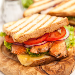 Grilled chicken sandwich