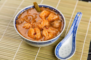 Asian shrimp soup