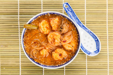 Asian shrimp soup