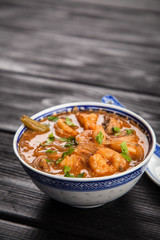 Asian shrimp soup