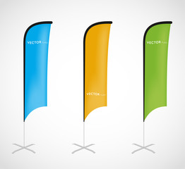 flag banner stand