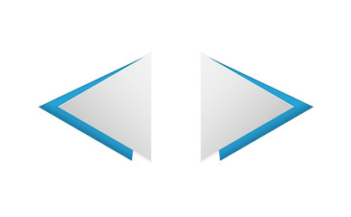 abstract triangle arrows