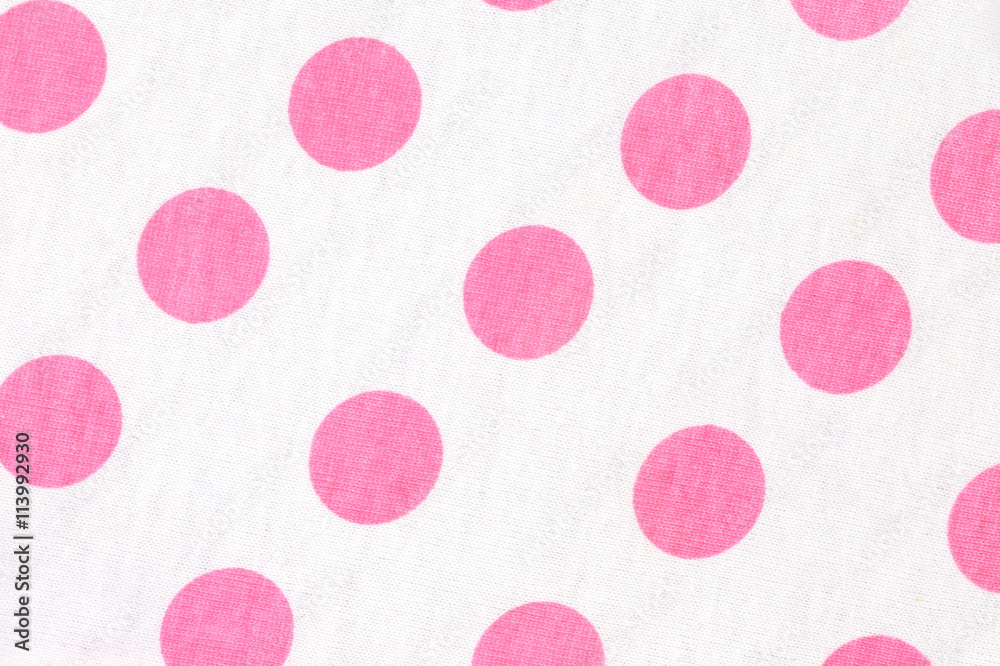 Wall mural Dots fabric