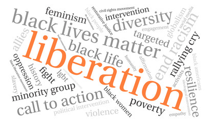 Liberation Word Cloud