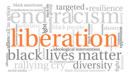 Liberation Word Cloud