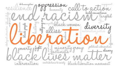 Liberation Word Cloud