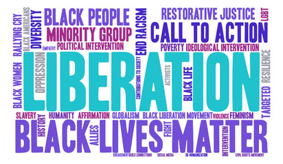 Liberation Word Cloud