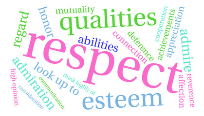 Respect Word Cloud