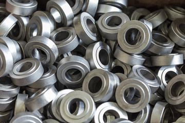 Metal parts, steel. Steel rollers, rollers.