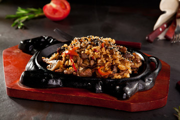Fried Rice with Beef