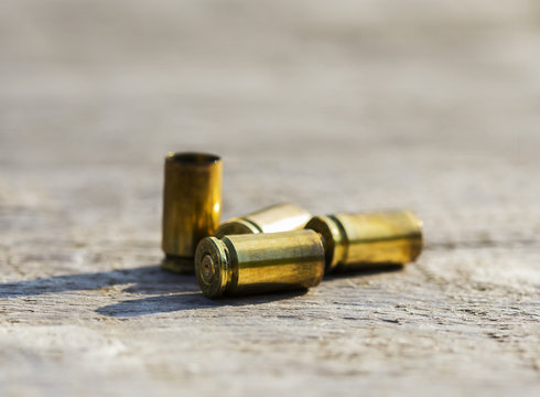 Bullet Shells Ground Stock Photo - Download Image Now - Bullet, Bullet  Cartridge, Animal Shell - iStock