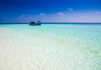 Fototapeta premium Maldives, tropical sea background 3!