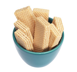 Wafers in bowl
