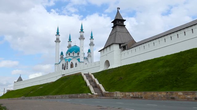 Kul Sharif Mosque in Kazan. Attractions of Kazan, Tatarstan, Russia