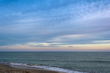 Black Sea. Sea and sky.