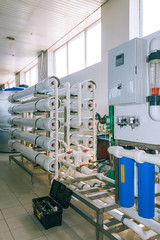 installation of industrial membrane devices