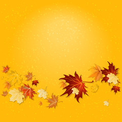 Obraz premium Yellow fall background