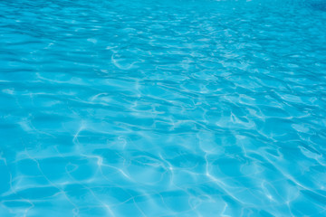 Obraz na płótnie Canvas Blue swimming pool background