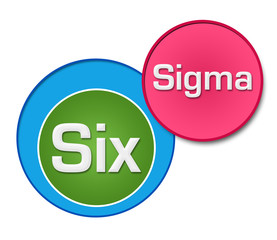 Six Sigma Colorful Circles 